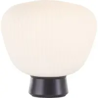 Brilliant Lampe de table Kaizen 4 lumières noir avec bronze