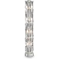 Maytoni Lampadaire, acier inoxydable, chrome, H 126,5 cm