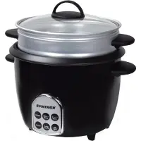 Syntrox Germany 8in1 Multikocher | Schnellkochtopf | Reiskocher | Dampfgarer Solie