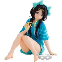 Banpresto La figurine de Yuika Mitsumine De The Idolmaster Shiny Colors Relax Time 10 Cm Bleu Bleu One Size