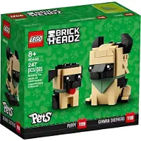 LEGO BrickHeadz Berger allemand avec chiot - 40440
