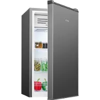 Bomann Réfrigérateur petit avec compartiment congélateur | Réfrigérateur avec compartiment congélateur | 83L | Plage de température 0°C +8°C | 2 clayettes & 3 clayettes de porte | KS 7257 gris
