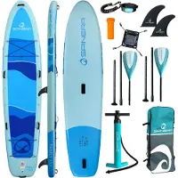 Spinera Family Sup 13.0 Inflatable Paddle Surf Set Bleu 397 cm / 86 cm