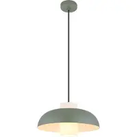 Globo Lampe pendante moderne Lowe vert Ø 38cm
