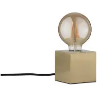 Paulmann Neordic Dilja, lampe de table, max. 1 x 20W, culot E27, laiton brossé, 230V, métal