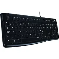 Logitech Keyboard K120 for Business - Pleine taille (100%) - filaire - USB - noir
