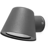 Faro Applique murale d'extérieur GINA GU10 IP44 gris foncé