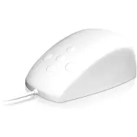 Keysonic KSM-3020M-W - Maus - 5 Tasten - verkabelt - USB - weiß