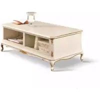 AEA Table basse blanche de luxe Meubles italiens Design classique Nouveau