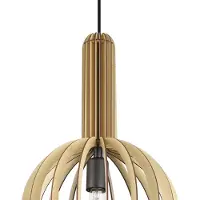Eglo 900151 VELASCO E27 Lampe à suspendre Ø310mm noir érable