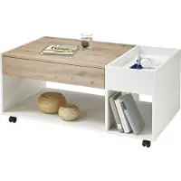 Bega Couchtisch >Elfi< in Weiß - 110x44x60cm (BxHxT)