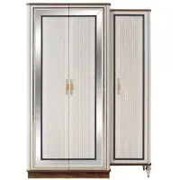 AEA Armoire Armoire pour enfants Armoire en bois Beige Moderne