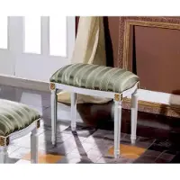 Xl Moebel Gmbh Tabouret design Siège classique Tabouret rembourré textile Tissu Nouveau