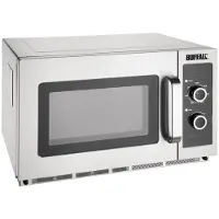Buffalo Four à micro-ondes professionnel , manuel, 34 L, 1800 W