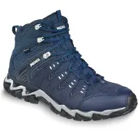 Meindl Chaussures de sport Respond Mid II pour hommes, chaussures de randonnée, chaussures de marche, couleur bleue, pour le quotidien