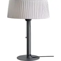 Beliani Chauffage électrique de table d'extérieur gris acier halogène portable 1500 W accessoires de jardin