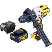 DeWalt DCD 996 D1 Perceuse-visseuse à percussion sans fil 18 V 95 Nm Brushless + 1x batterie 2,0 Ah + chargeur