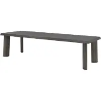 Casa Padrino Luxe Table de salle à manger Moka 300 x 110 x H. 76 cm - Table de cuisine en bois massif - Table de salle à manger rectangulaire - Meubles de salle à manger de luxe