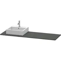 Duravit Console XSQUARE 16x1600x550mm m découpe li grap ma