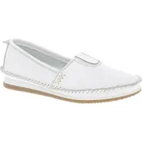 Andrea conti Femme Mocassin 1887801 , Taille:42 EU, Couleur:Blanc
