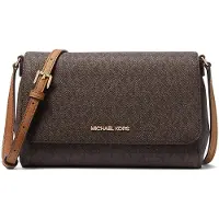 Michael Kors Sac à main Medium Logo Marron