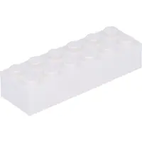 LEGO 2x6 brique 2456 - 100 pièces blanc
