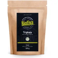 Biotiva Triphala en poudre 500g issu de l'agriculture biologique