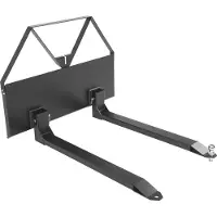 Vevor Fourches à Palettes pour Chargeuses Compactes avec Cadre 1160 mm