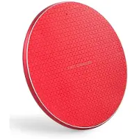Lobwerk Station de recharge sans fil Fast Wireless Charger 10 W, chargeur universel à induction pour smartphone, rouge