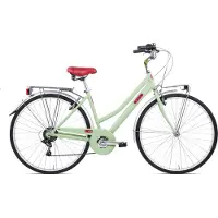 Letoule VENISE - I love Italy Vélo de ville 28 pouces LETOULE « LaFolie » Lady, vert émeraude clair