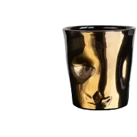 Dutchdeluxes - Luxe - Faïence trempée - Mug - Tasse à thé - Tasse à café - Finition or platine