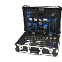 HBM Mallette d'outils , jeu d'outils avec insert EVA 154 pièces