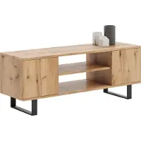KOBI Armoire Focus RTV 135 cm - loft chêne artisanal