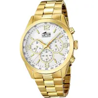Lotus mens montre sport L18153/1 en acier inoxydable montre-bracelet minimaliste or D2UL18153/1