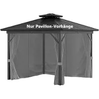 Sonstiges Pavillon Parties latérales Set 4pcs 3x3m Imperméable Protection UV