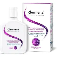 Dermena Supported By Science Shampooing réparateur pour cheveux secs, abîmés et tombants 200m
