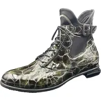 Simen Bottines à lacets Femme 31393231343439 Vert 42 UE