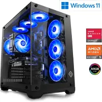 CSL-Computer PC Gaming - - M12200H - AMD Ryzen 5 8400F - Radeon RX 9070 - 16 Go RAM - 1 To SSD