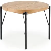 Halmar Table de salle à manger pliante moderne Inferno