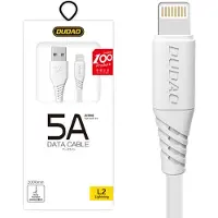 Dudao Câble USB/Foudre 3A 2m - Blanc