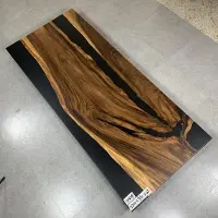 Xl Moebel Gmbh Luxus Design Epoxidharz Esstisch River Table Echtes Holz Massiv Tische 220x95