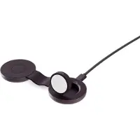 TwelveSouth ButterFly SE 2-in-1 Qi2 sans fil chargeur – Compatible avec iPhones, Apple Watch et AirPods – Inclus un câble de charge USB-C tressé – Utilisable avec adaptateur de puissance USB-C 30W+