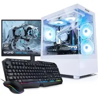 Kiebel.de PC Set Gaming mit 27 Zoll TFT Invader XS 14 Intel Core i7-14700KF, 32GB, RTX 5070 12 GB, 1TB SSD