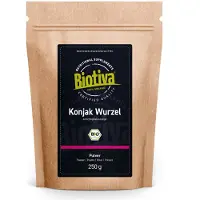 Good Organics GmbH Biotiva poudre de konjac 250g issue de l'agriculture biologique
