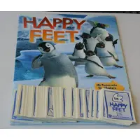 Topps Happy Feet - Autocollants à collectionner - Set complet + album