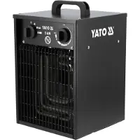 YATO Grzejnik, termowentylator, wentylator nagrzewnicy 5000W 3 poziomy z termostatem