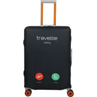 Travelite pull-over accessoires de voyage Luggage Cover Calling noir