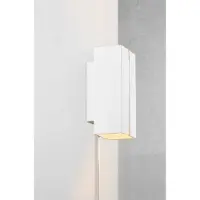 Nordlux LED Applique Curtiz Blanc 2 x 4,5W 830lm blanc chaud 2700K avec interrupteur Variable sur 3 niveaux Up/Down
