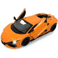 Jamara Lamborghini Revuelto Diecast 1:32 orange avec piles boutons