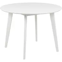 Zesso Smuk Table à manger Ø 105 cm Anakin Blanc
